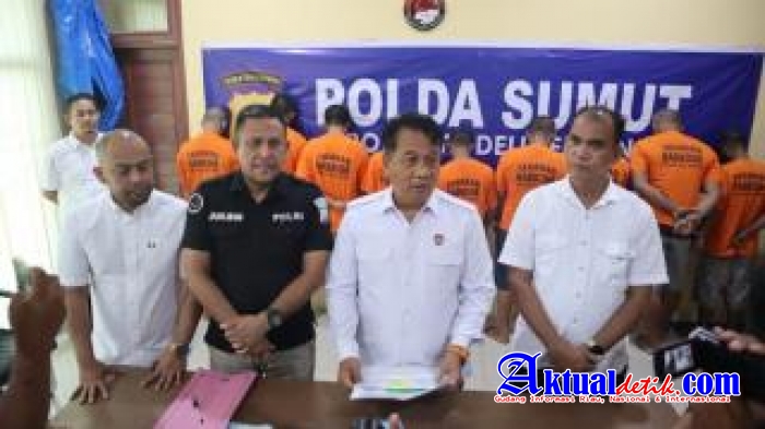 Operasi Antik Toba 2026, Polresta Deli Serdang Ungkap 65 Kasus Narkotika Dan Amankan 78 Tersangka