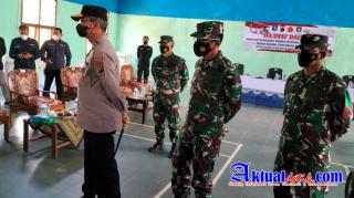 Danrem 045/Gaya Tinjau Penerapan PPKM Level 4 di 3 Wilayah Kelurahan/Kecamatan Di Bangka