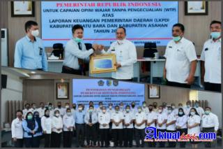 Pemkab Batubara Terima Penghargaan WTP