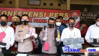 Terobos Portal Polres Brebes Ancam Petugas Dengan Sangkur, Pelaku Langsung Didoorr..
