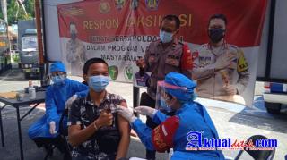 Masyarakat Apresiasi Gerai Vaksin Presisi Polres Gianyar