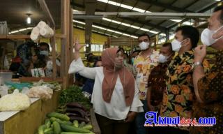 Wabup Sergai Adlin Tambunan Tinjau Pasar Rakyat, Sorot Beberapa Aspek