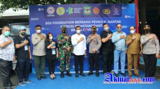 Tni - Polri dan Pemko Bekerjasama dengan BSS Foundation Kota Pematang Siantar