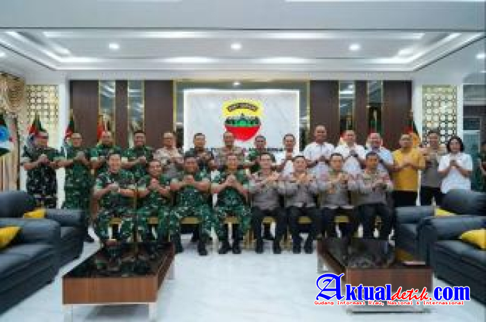 Kapolda Sumut Sonny Irawan Silaturahmi ke Pangdam I/BB, Perkuat Sinergi TNI-Polri