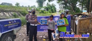 Satlantas Polres Simalungun Laksanakan Giat Bakti Sosial