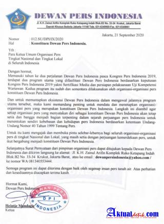 Dewan Pers Indonesia Rekrut Konstituen