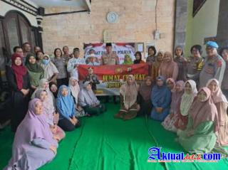 Kapolres Tabanan Sampaikan Kamtibmas Melalui Program Jumat Curhat Dalam Rangka HUT Polwan Ke-75