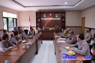 Polres Karangasem Ikuti Monev Program Kerja Bersama Polda Bali dengan Lembaga Non Pemerintah