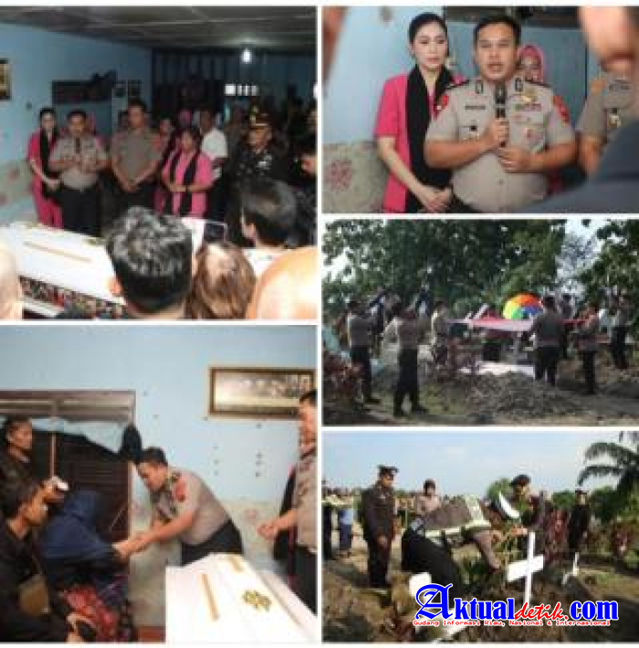 Kapolres Pelabuhan Belawan Hadiri Persemayaman Personel Si Dokkes