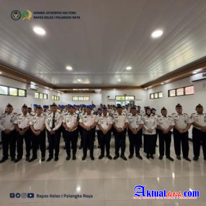 Bapas Palangka Raya Berkomitmen Perkuat Pengawasan Dan Kepatuhan Internal