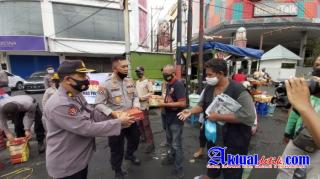 Jajaran Humas Polda Jateng Gelar Bansos, Jelang Hari Jadi Humas Polri ke-69