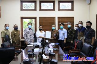 Bupati Eka Entry Meeting Dengan BPK RI Perwakilan Daerah Bali