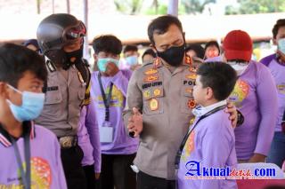 Polda Jateng Serahkan Bantuan Psikososial Kepada 100 Anak Yatim Piatu Dan Disabilitas 