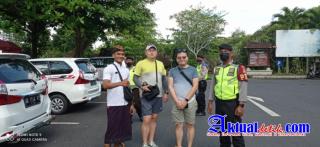 Perkuat Kamtibmas Mendukung Presidensi G20 di Bali, Polsek Blahbatuh Gelar Patroli di Objek Wisata