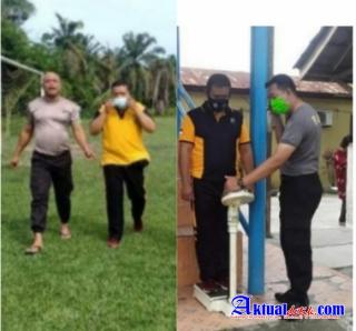Personil polresta Deli Serdang Jalani Program Penurunan Berat Badan