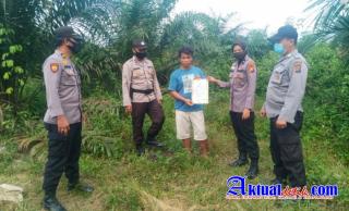 Cegah Karhutla Riau, Polres Pelalawan Sosialisasi Maklumat Kapolda Riau