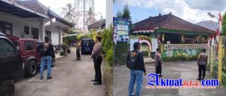 Menjaga Umat Kristiani Laksanakan Ibadah Minggu, Personil Polsek Karangasem Gelar Patroli Pengamanan