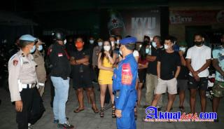 73 Personel Gabungan Diterjunkan Dalam PPKM Darurat Covid 19 dan 1 Cafe Terciduk