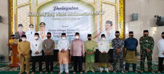 Danlantamal IV Hadiri Perayaan Isra Miraj, Sarana Hijrah Menuju Kerja Produktif