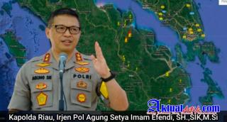 97 Titik Api Berhasil Dipadamkan Polda Riau