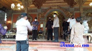 Kapolres Gianyar Pimpin Pengamanan Kunjungan Menteri Pariwisata dan Ekonomi Kreatif ke Ubud