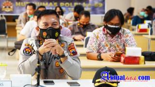 Pendemi Covid, Peringati HUT Humas Polri Ke-69 Dengan Sederhana