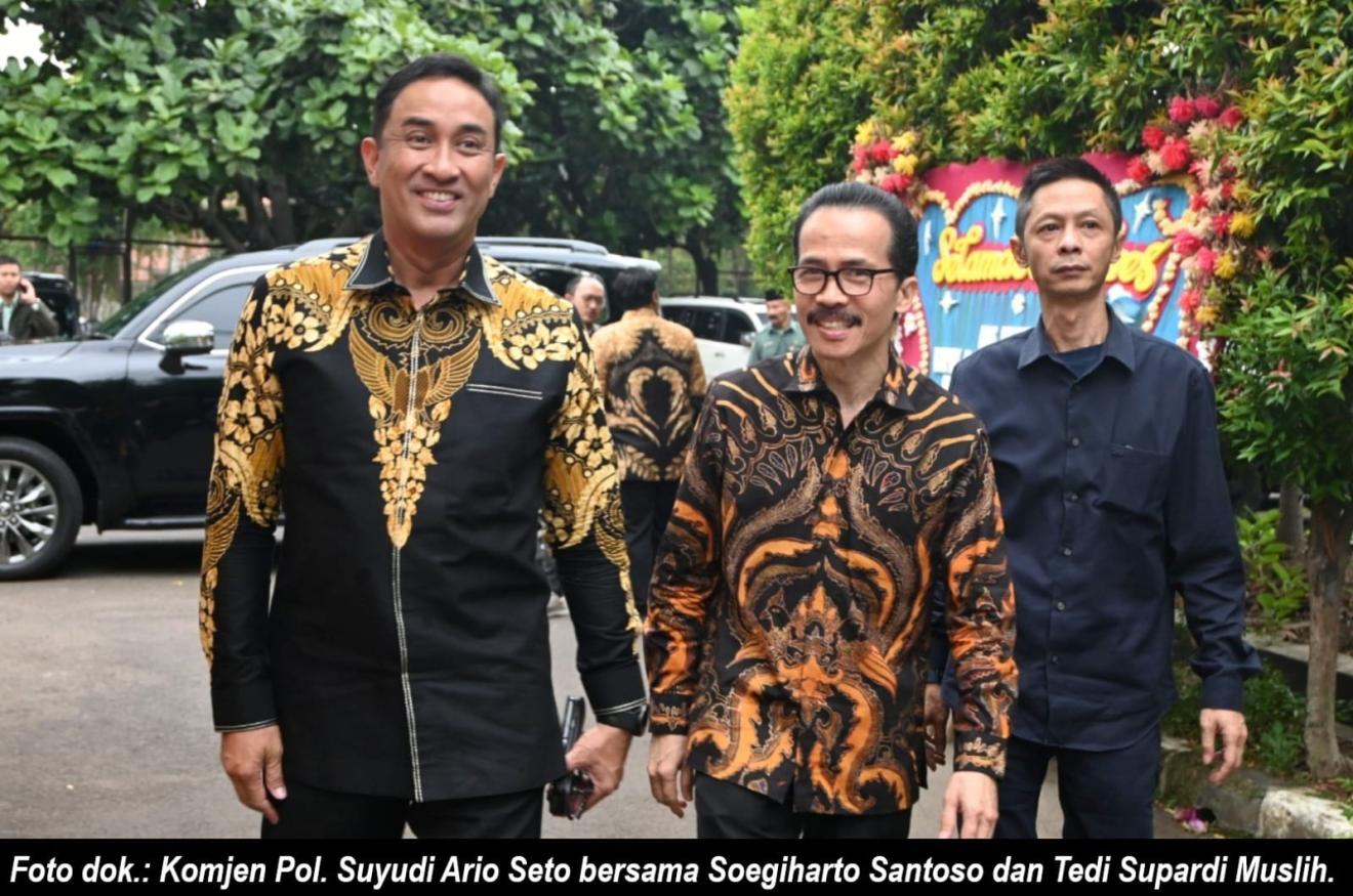 Soegiharto Santoso: Komjen Pol. Suyudi Ario Seto Figur Ideal Calon Kapolri