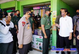 Pangdam IV/Diponegoro, Mayjen TNI Widi Prasetijono Dampingi Kunker Presiden RI di Brebes 