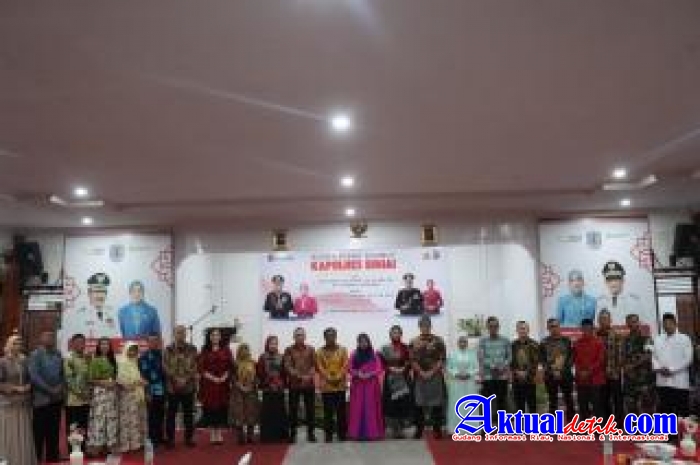 Forkopimda Binjai Hadiri Pisah Sambut Kapolres Binjai Yang Dilaksanakan Pemko Binjai