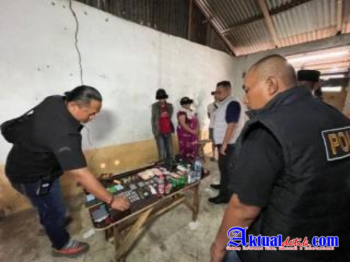 Satresnarkoba Polrestabes Medan Ringkus IRT Bandar Sabu di Percut Sei Tuan
