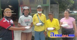 Kabid Investigasi DPD SPRI Riau, Rio Saputra, Pimpin Aksi Sosial Jumat Barokah