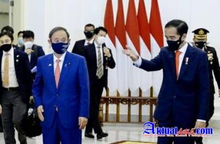 Presiden Joko Widodo Lakukan Pertemuan Bilateral Dengan PM Jepang Yoshihide Suga