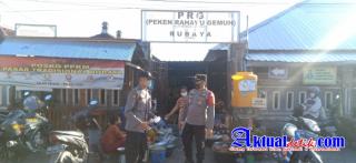 Polsek Kubu Giat Yustisi Pengawasan Penerapan Prokes Covid-19 dan PPKM Level-3