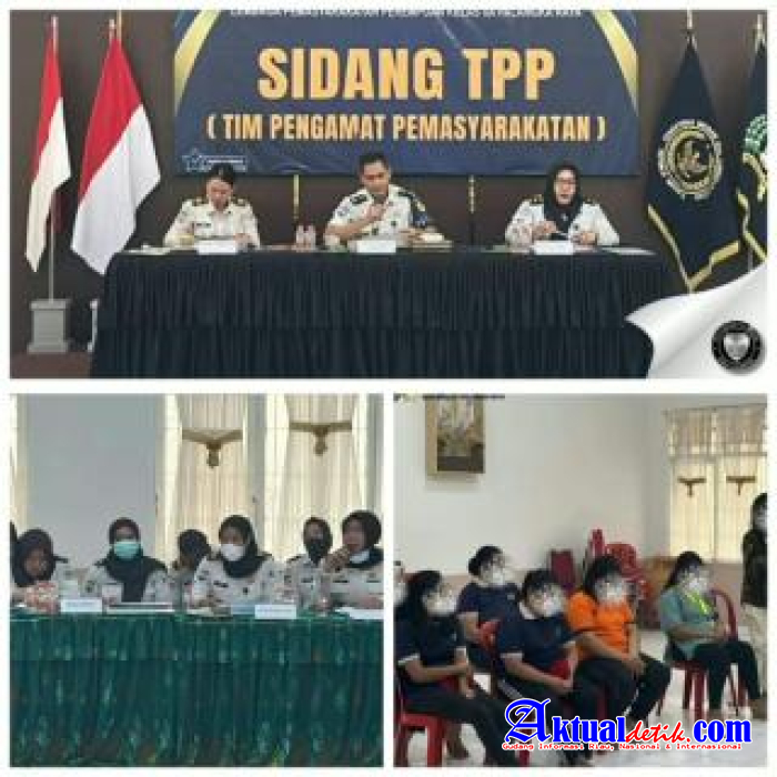 Bapas Palangka Raya Sidang TIM Pengamat TPP Di Lapas Perempuan LPP Palangka Raya