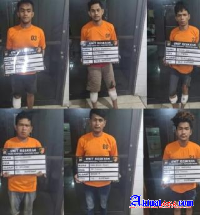Reskrim Polsek Medan Area Ringkus 6 Pelaku Pembongkaran Sekolah An-Nizam, 3 Ditembak