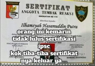 Peserta IPSC Angkatan 170 Ini Dinyatakan Lulus Meskipun Hasil Ujian Diketahui Peserta Lainnya 