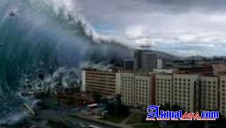 Diprediksi Akan Terjadi Gempa Bumi & Tsunami di Kota Padang 