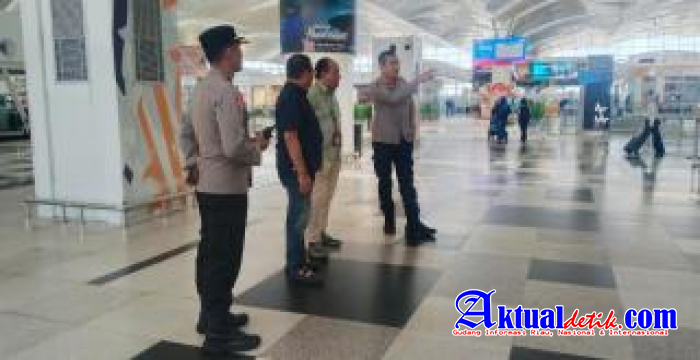 Kapolresta Deli Serdang Terus Pantau Situasi Bandara Kualanamu Pasca Pembatalan Penerbangan