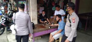 Kapolres Melawi dan Jajaran Lakukan Monitoring Serta Pemantauan Kegiatan Masyarakat Patuhi Prokes