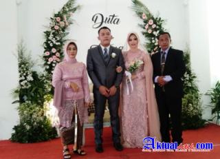 Sunarto M.Pd Gelar Resepsi Pernikahan Putranya Duta Ndaruismoyo,SH Dengan Fatma Nur Suryaningrum S.K