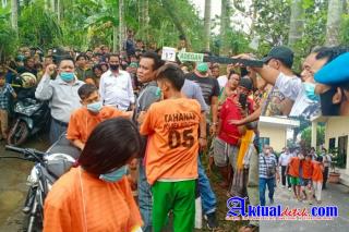 Polsek Sunggal - Polrestabes Medan Lakukan Rekonstruksi Kasus Pembunuhan
