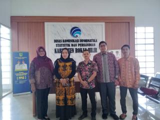 Diskominfotik Rohil Terima Kunjungan Pembinaan dan Monitoring PPID Diskominfo Riau