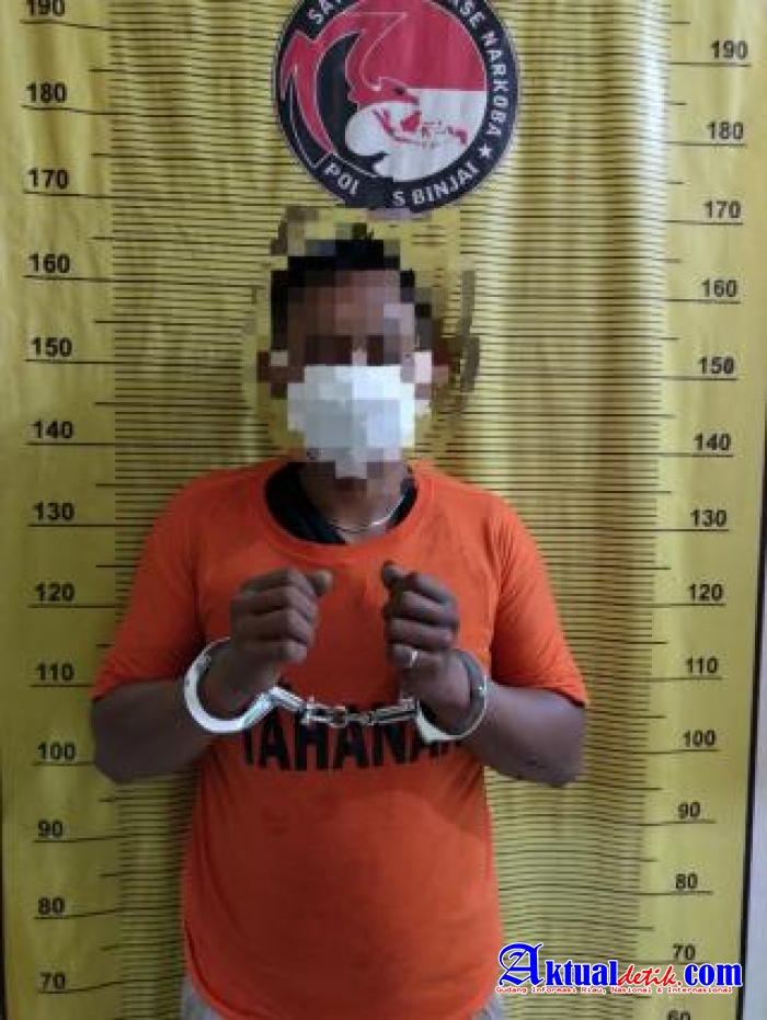 Satresnarkoba Polres Binjai Gagalkan Peredaran Sabu, Seorang Pengedar Diamankan