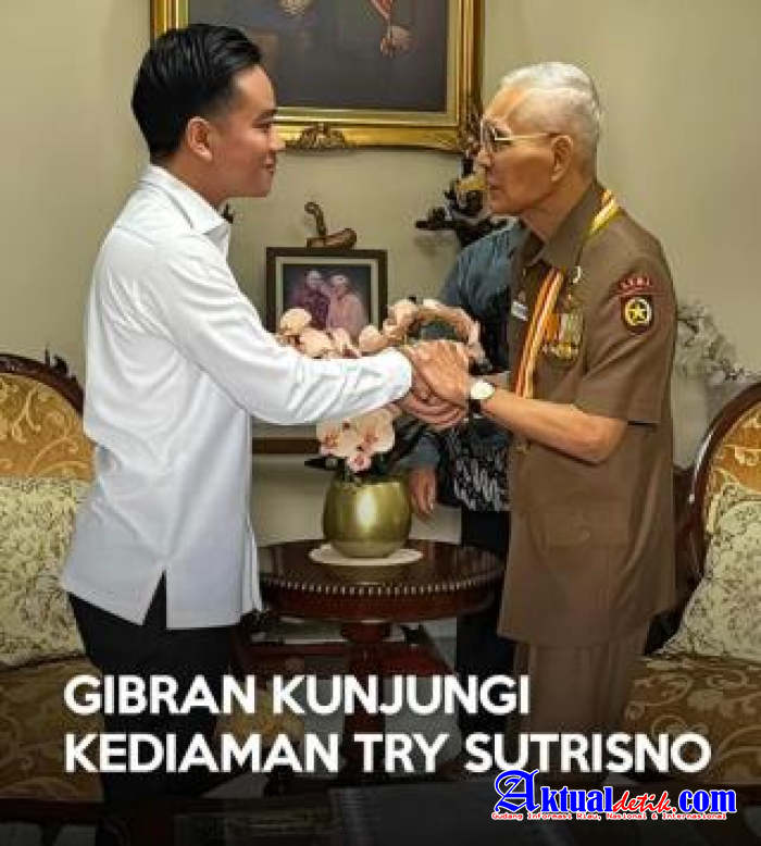 Tak disangka, wapres yang ingin digulingkan itu datang dan hormati Try Sutrisno