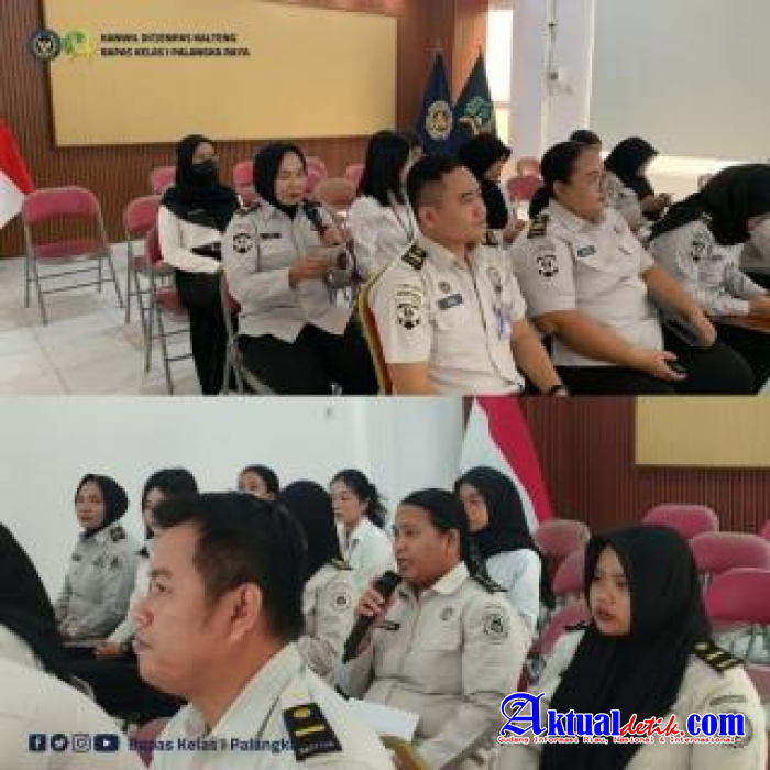 Bapas Palangka Raya kembali melaksanakan Sidang Tim Pengamat Pemasyarakatan (TPP) Ke 52