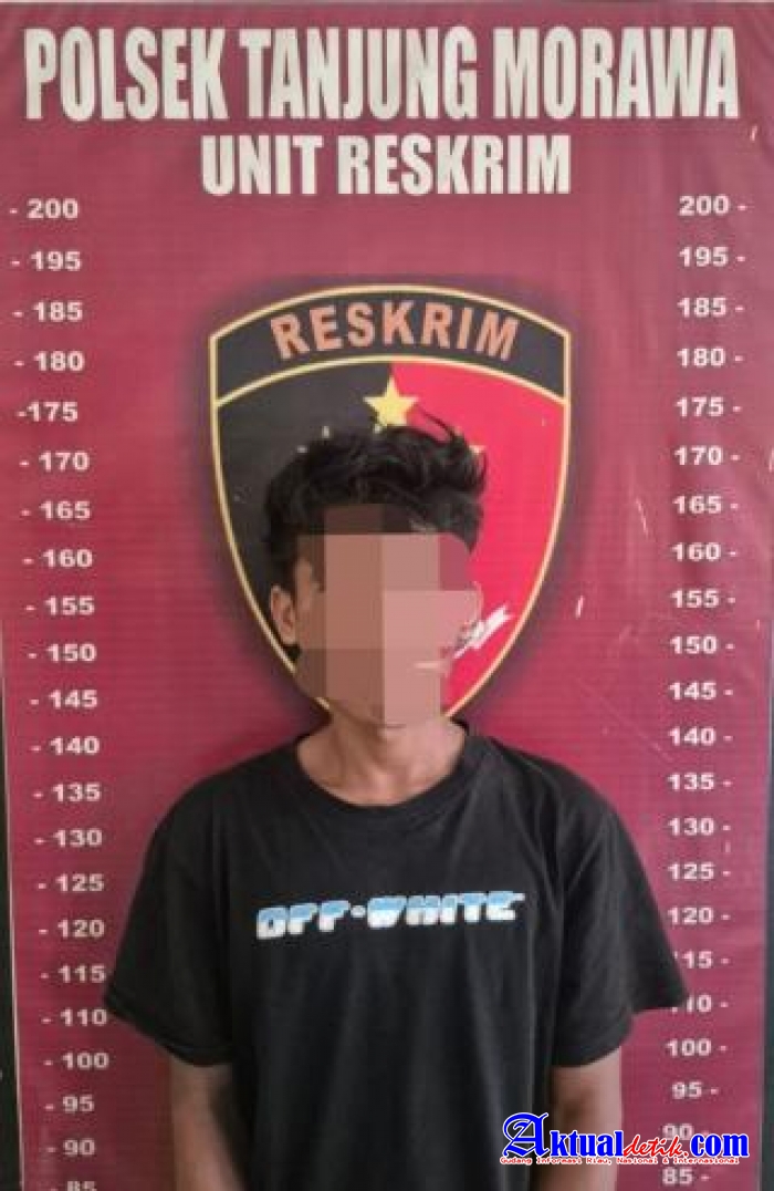 Nekad Curi kabel Tower diciduk Polsek Tanjung Morawa