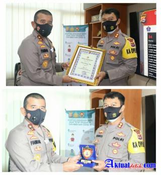 Lomba Fungsi Sabhara Polres Jajaran Polda Banten, Polres Serang Kota Raih Juara III
