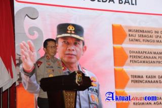 Buka Musrenbang Polda Bali 2022, Ini Yang Disampaikan Kapolda Bali