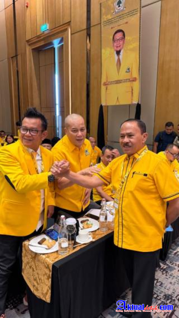 Pasca Rakornis Wilayah Sumbagut Maruli Siahaan Hadiri Pembukaan Bimtek Pemilu FPG Di Batam