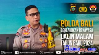 Polda Bali Berlakukan Rekayasa Lalin Malam Tahun Baru 2024